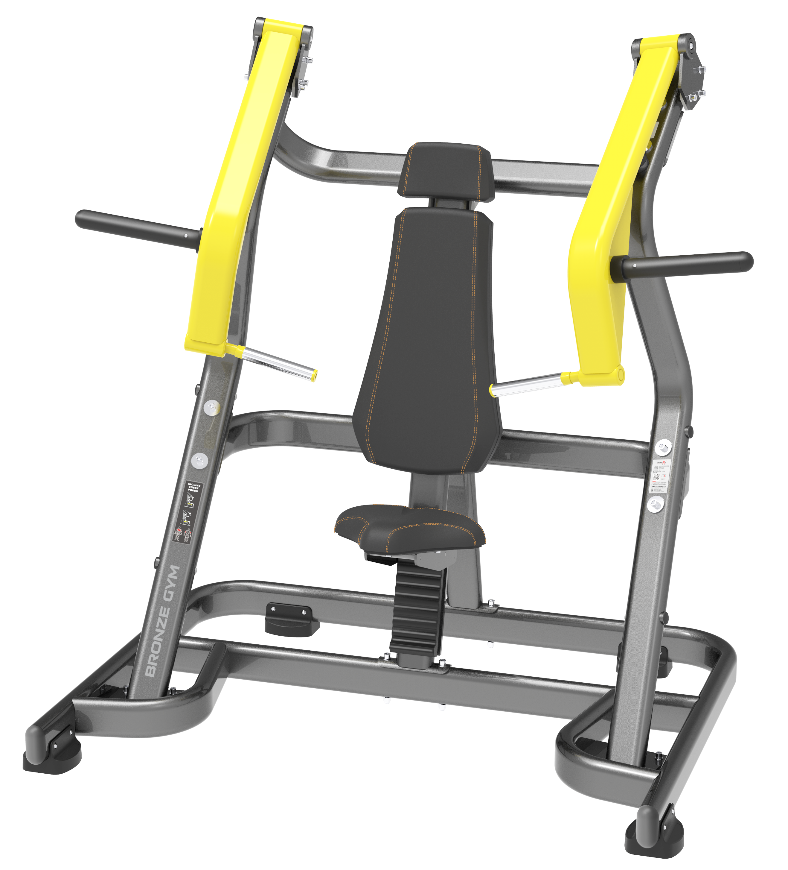 BRONZE GYM PL-1701 Жим от груди под наклоном