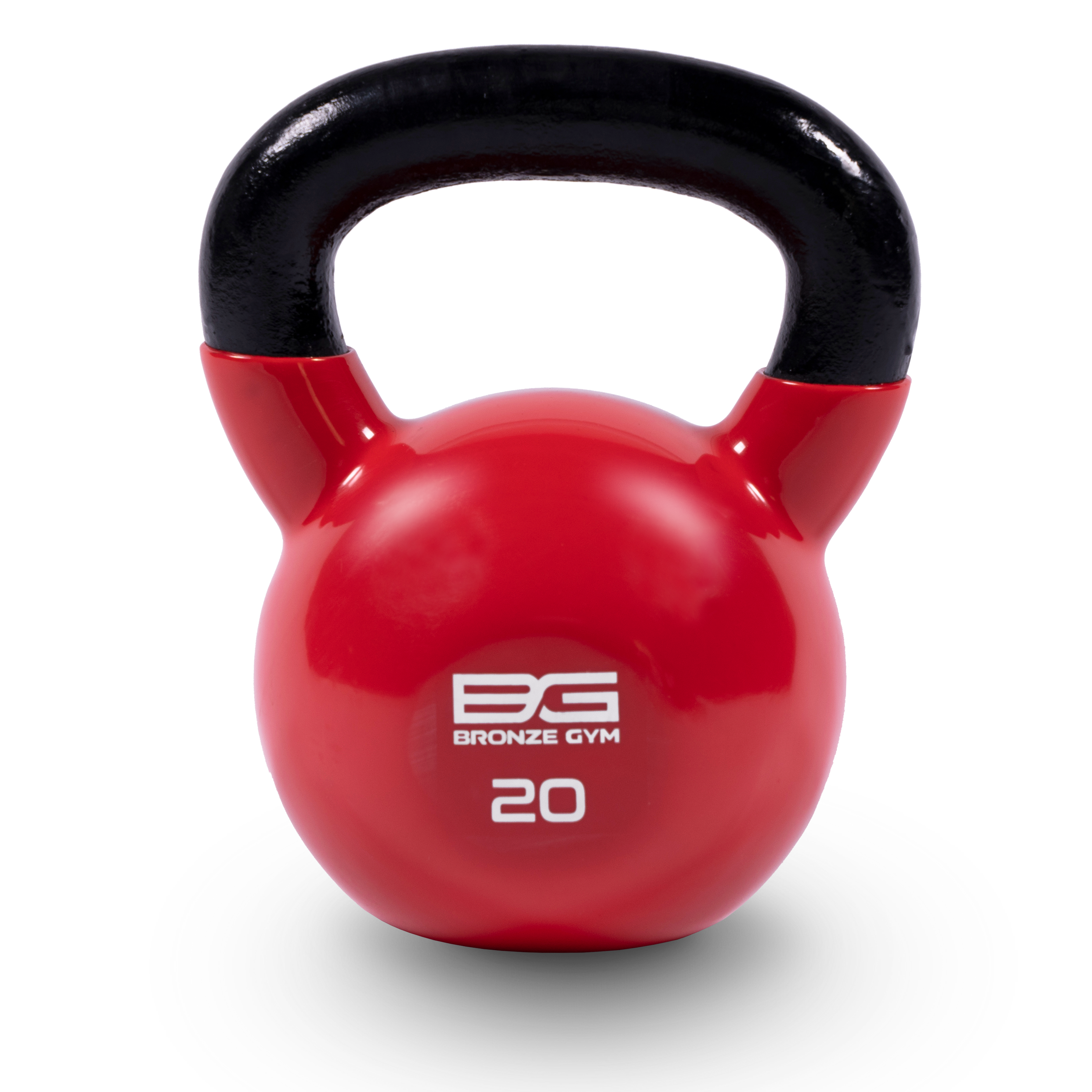 Гиря BRONZE GYM в виниловой оболочке 20 кг